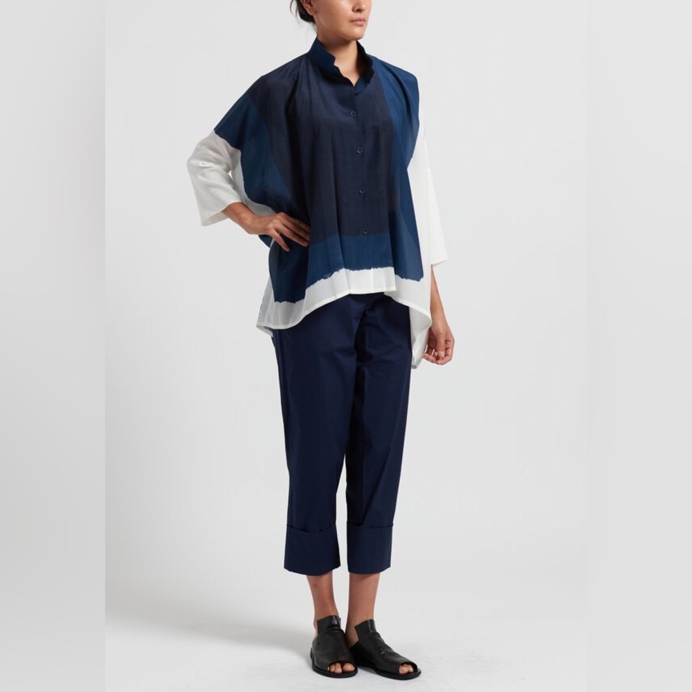 Annette Gortz 100% Silk Blouse - Picture 2 of 9